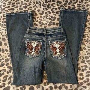 High Rise Flare Jeans